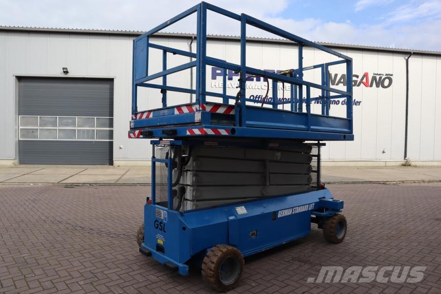  GSL S131 E16 As-Is, Electric, 15.1m Working Height Scissor lifts