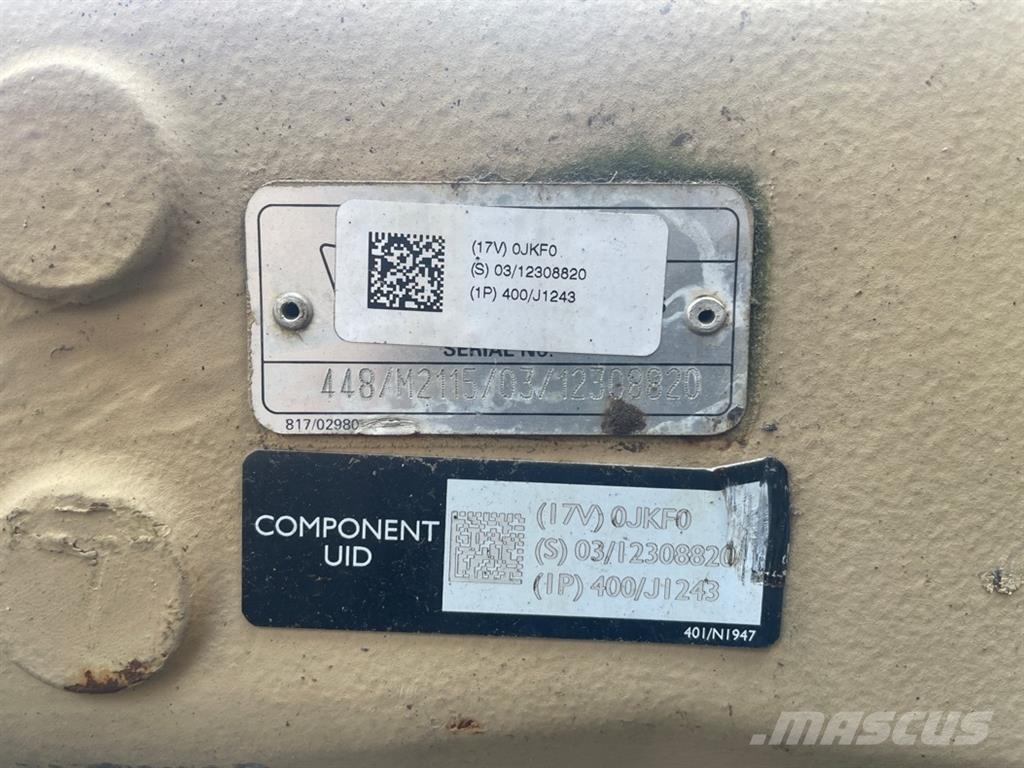 JCB 400/J1243 - 448/M2115 - Axle/Achse/As Axles