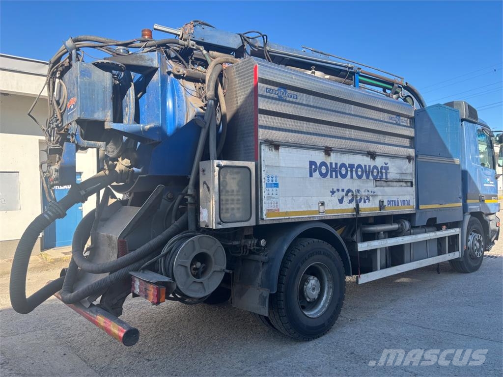 Mercedes-Benz ACTROS 1831 + CAPPELLOTO شاحنات بمقصورة وهيكل