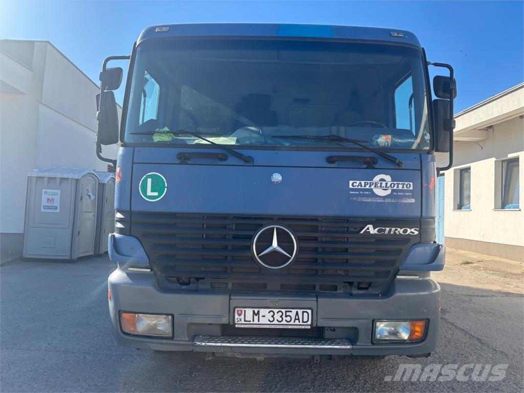 Mercedes-Benz ACTROS 1831 + CAPPELLOTO شاحنات بمقصورة وهيكل