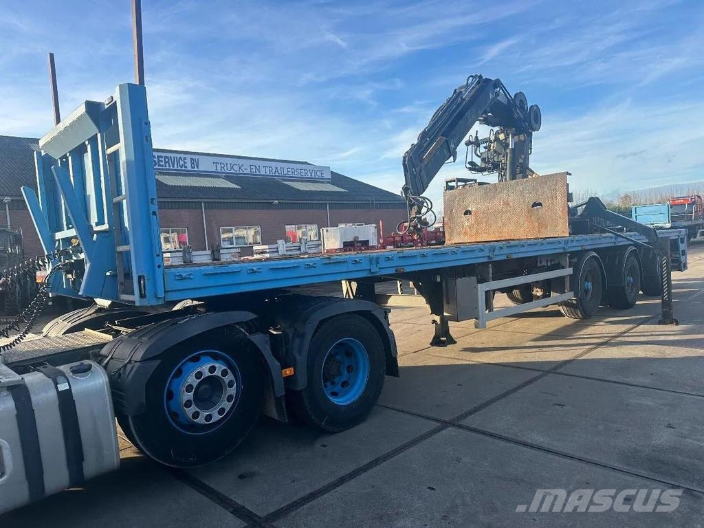 Floor FLO-18-30H2 HIAB Roller 165-F3 Rotator Semirremolques de plataformas planas/laterales abatibles