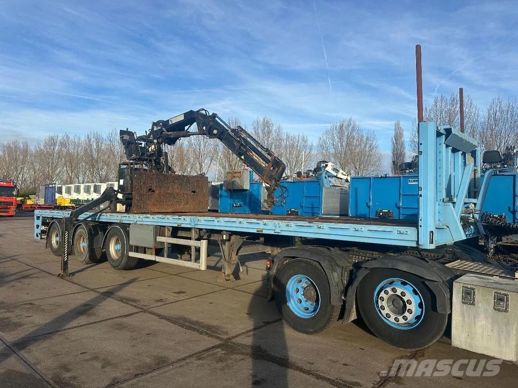 Floor FLO-18-30H2 HIAB Roller 165-F3 Rotator Semirremolques de plataformas planas/laterales abatibles