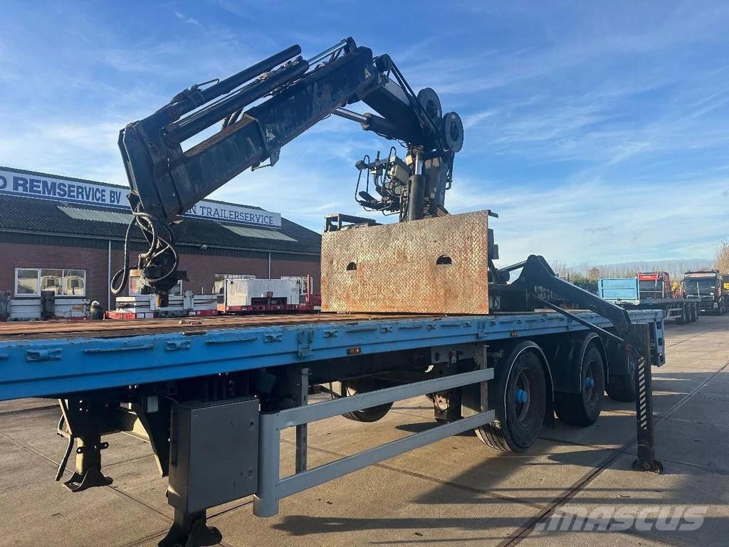 Floor FLO-18-30H2 HIAB Roller 165-F3 Rotator Semirremolques de plataformas planas/laterales abatibles