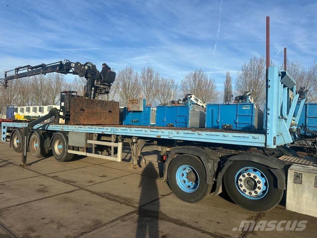 Floor FLO-18-30H2 HIAB Roller 165-F3 Rotator Semirremolques de plataformas planas/laterales abatibles