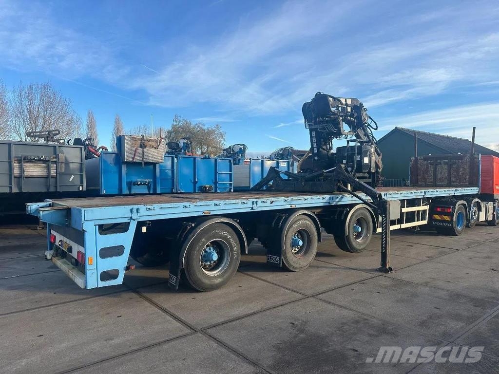 Floor FLO-18-30H2 HIAB Roller 165-F3 Rotator Semirremolques de plataformas planas/laterales abatibles