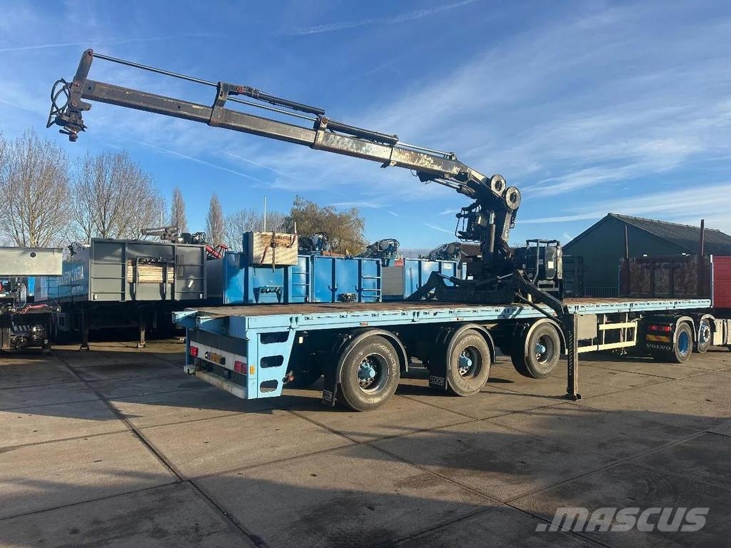 Floor FLO-18-30H2 HIAB Roller 165-F3 Rotator Semirremolques de plataformas planas/laterales abatibles