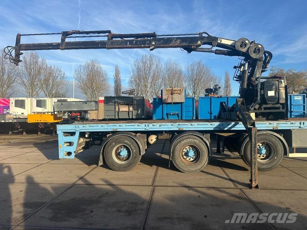 Floor FLO-18-30H2 HIAB Roller 165-F3 Rotator Semirremolques de plataformas planas/laterales abatibles