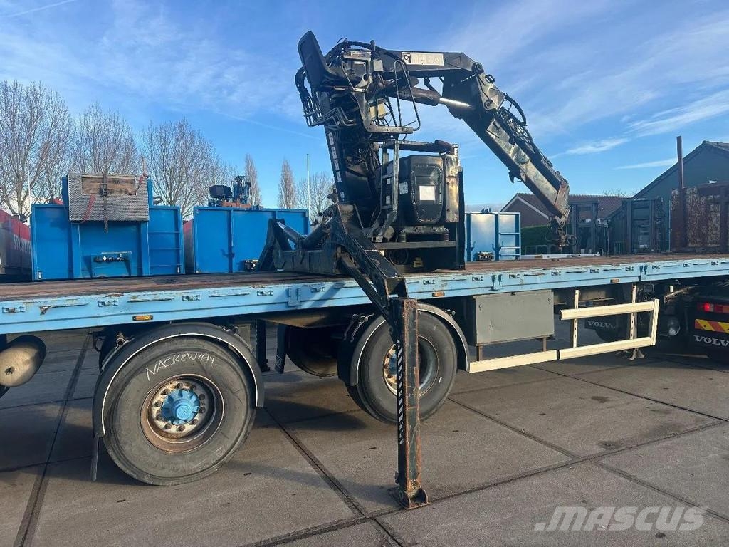 Floor FLO-18-30H2 HIAB Roller 165-F3 Rotator Semirremolques de plataformas planas/laterales abatibles