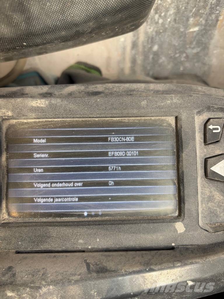 Mitsubishi FB 30 CN Elektriske trucker