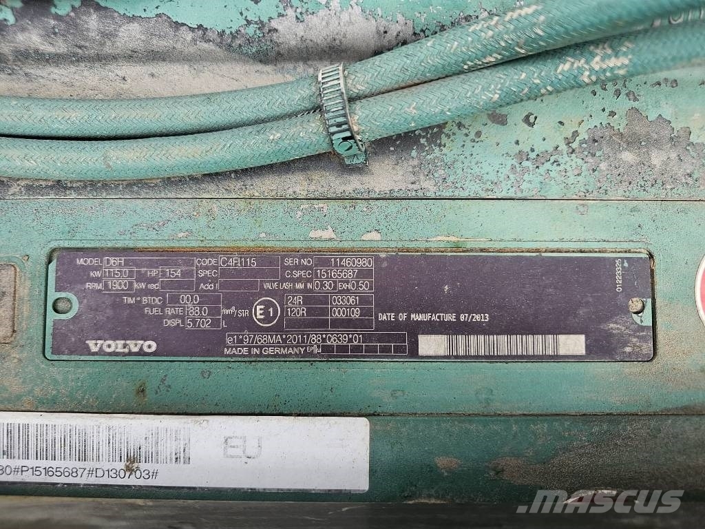 Volvo EW 160 D Koparki kołowe