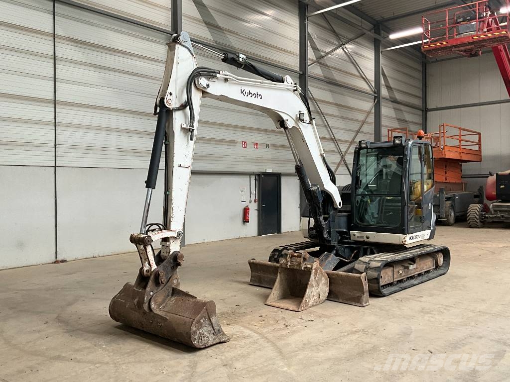 Kubota KX 080-4 Midigraafmachines 7t - 12t