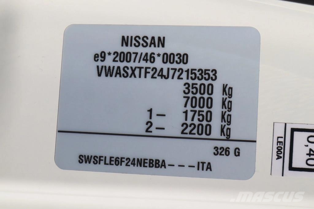 Palfinger P200 TXE | NISSAN NT400 | 20 METER | ISOLATED | 3. المنصات الهوائية المثبتة على شاحنة