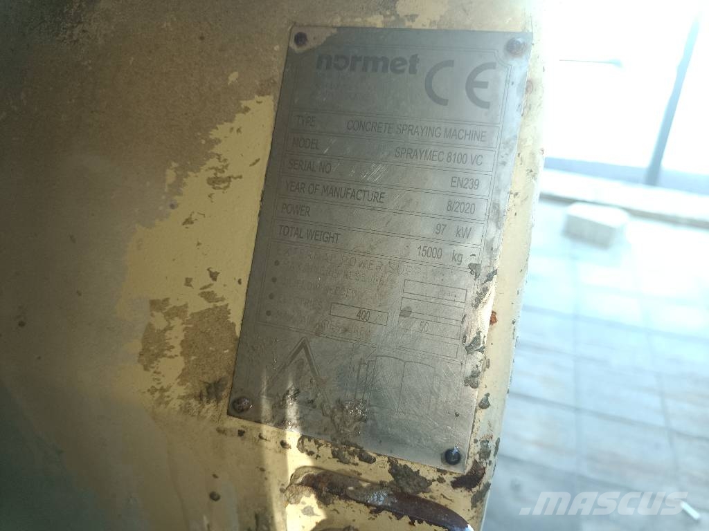 Normet SPRAYMEC 8100 VC Betona maisītājs