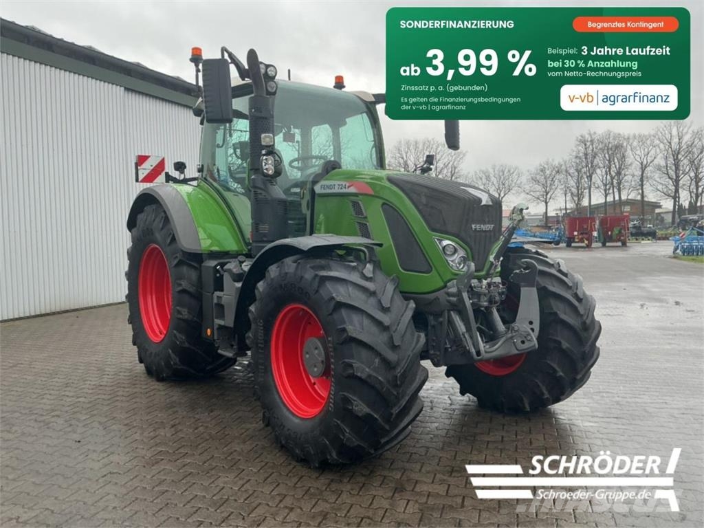 Fendt 724 S4 PROFI PLUS | RTK Traktorit