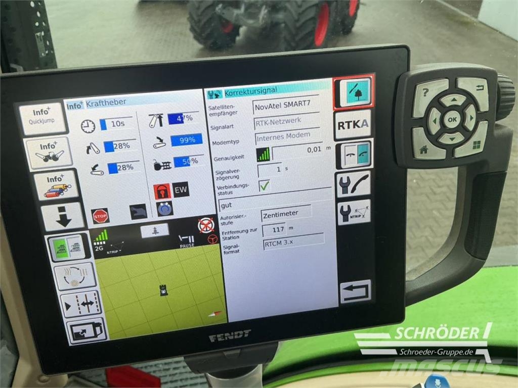 Fendt 724 VARIO S4 PROFI PLUS Трактори