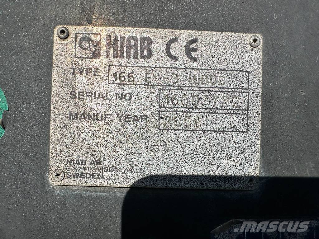 Hiab 166 E-3 HiDuo Guindastes articulados