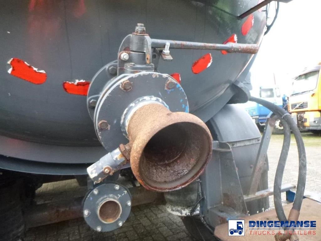 WHALE Vacuum tank inox 30 m3 / 1 comp + pump Poluprikolice cisterne