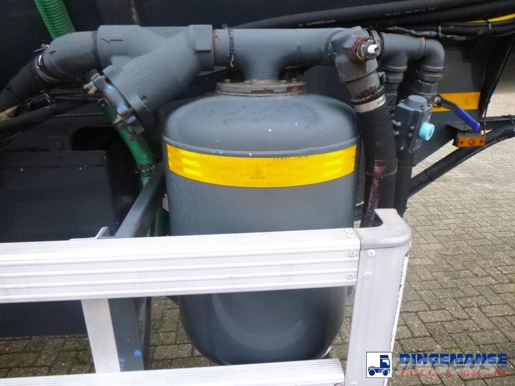 WHALE Vacuum tank inox 30 m3 / 1 comp + pump Poluprikolice cisterne