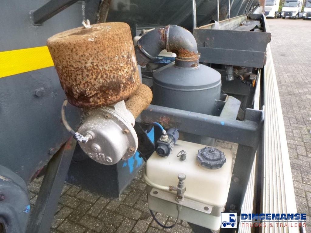 WHALE Vacuum tank inox 30 m3 / 1 comp + pump Poluprikolice cisterne