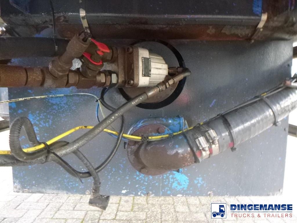 WHALE Vacuum tank inox 30 m3 / 1 comp + pump Poluprikolice cisterne