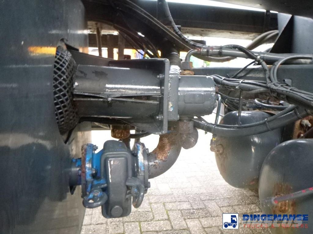 WHALE Vacuum tank inox 30 m3 / 1 comp + pump Poluprikolice cisterne