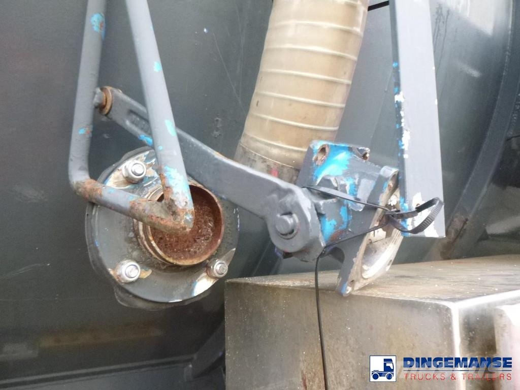 WHALE Vacuum tank inox 30 m3 / 1 comp + pump Poluprikolice cisterne