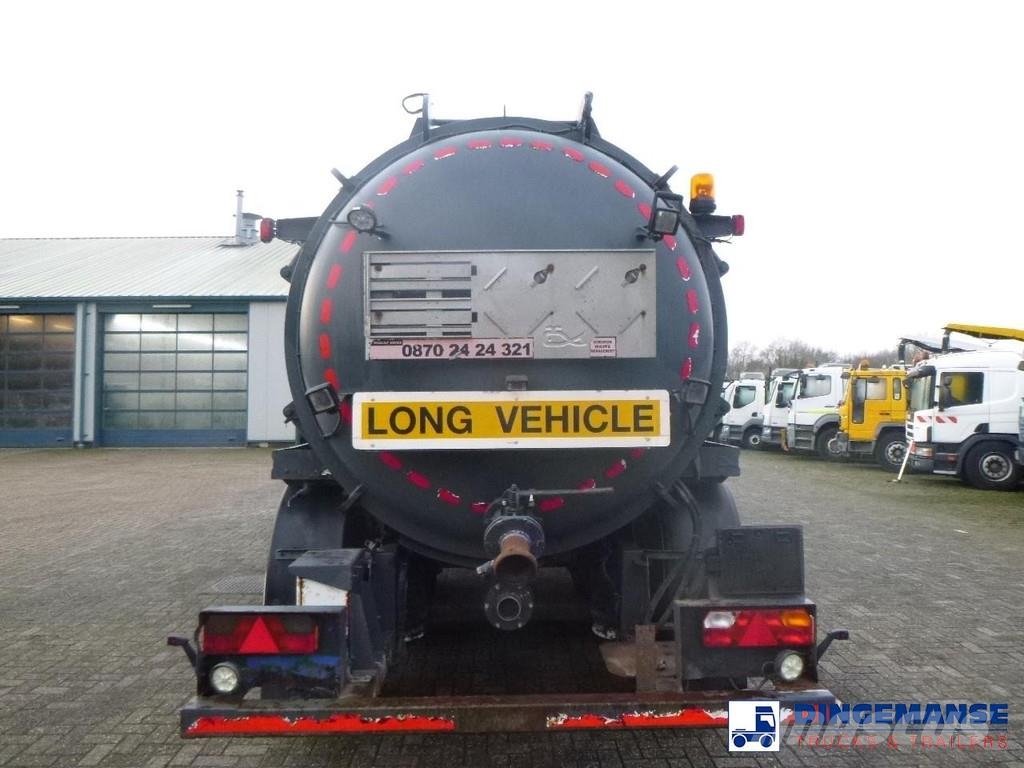 WHALE Vacuum tank inox 30 m3 / 1 comp + pump Poluprikolice cisterne