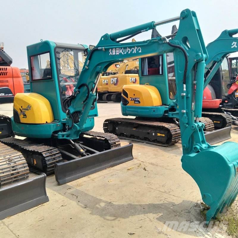 Kubota U25 Roomikekskavaatorid