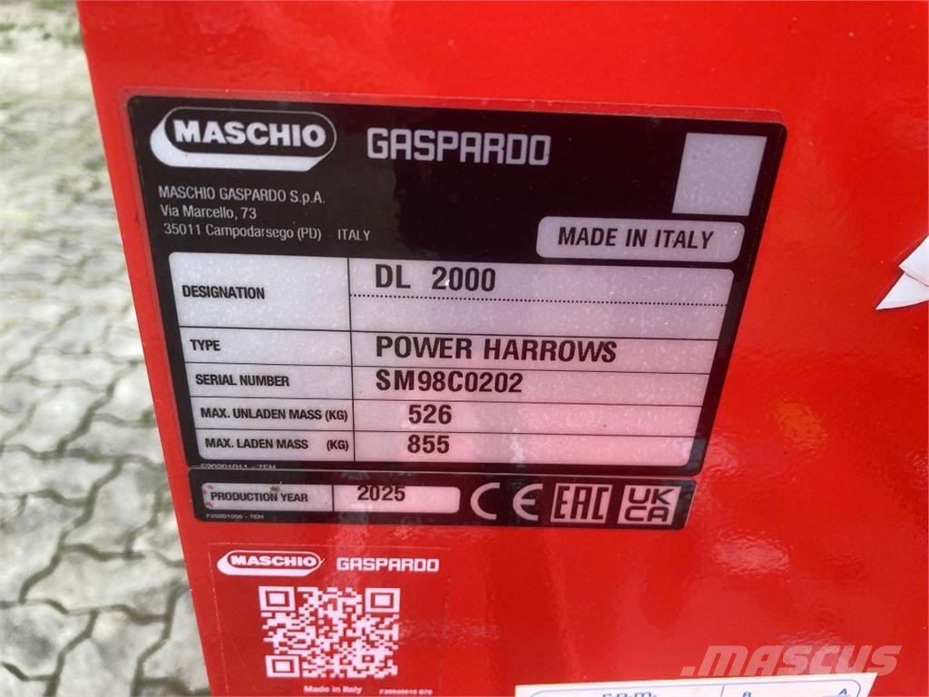 Maschio Delfino 2000 SCM + Compagna 1500 农业机械-其他