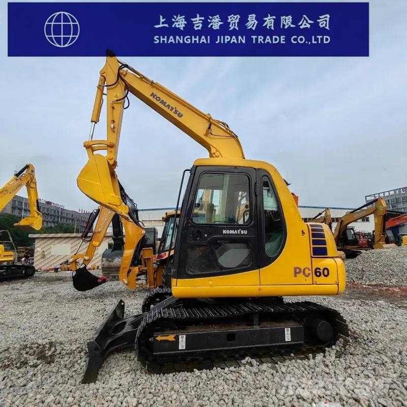 Komatsu PC 60 حفارات زحافة
