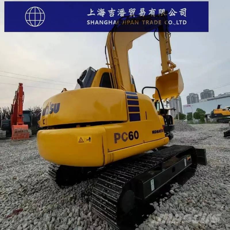 Komatsu PC 60 حفارات زحافة