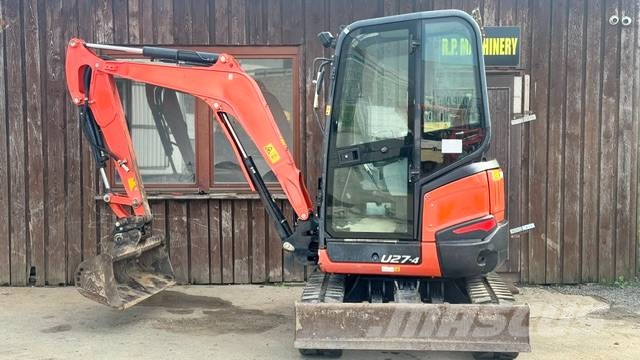 Kubota U 27-4 Mini rýpadla < 7t