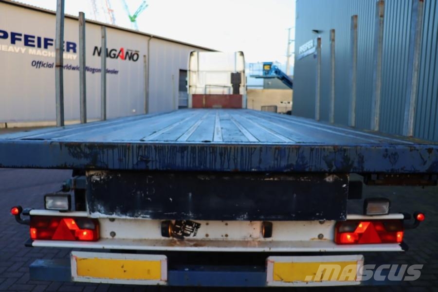 Groenewegen DRO-12-27 3 Axle Trailer, 32t Capacity, BPW Axles Aanhangwagens