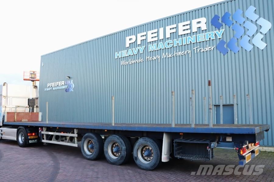 Groenewegen DRO-12-27 3 Axle Trailer, 32t Capacity, BPW Axles Aanhangwagens