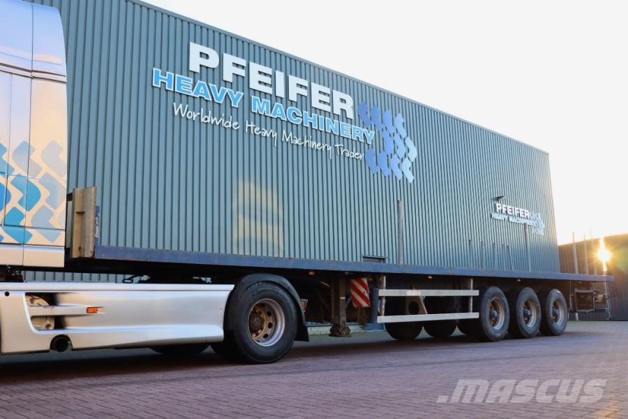 Groenewegen DRO-12-27 3 Axle Trailer, 32t Capacity, BPW Axles Aanhangwagens