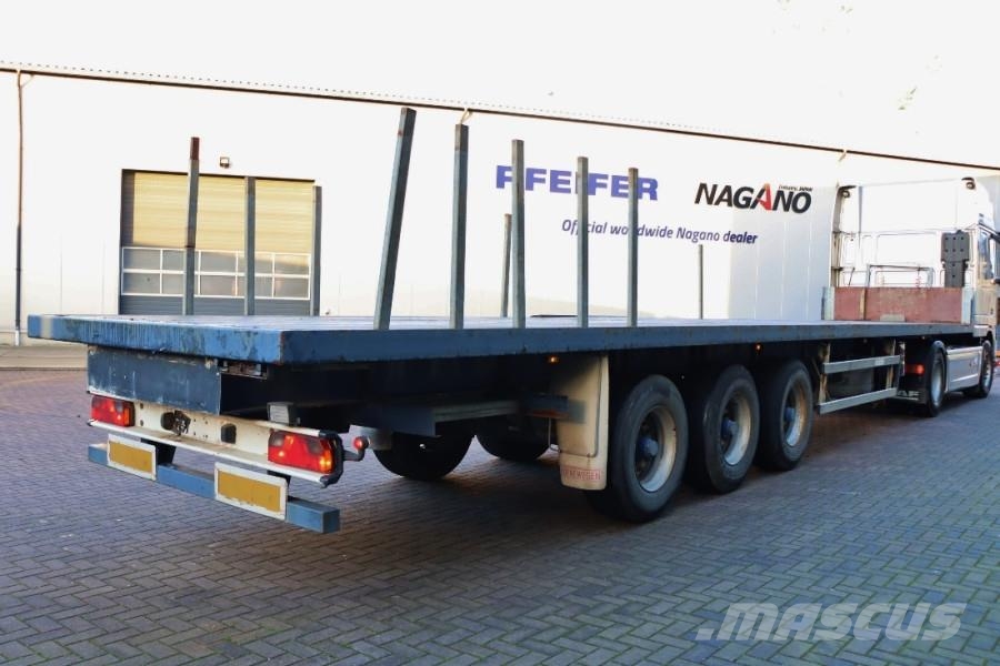 Groenewegen DRO-12-27 3 Axle Trailer, 32t Capacity, BPW Axles Aanhangwagens