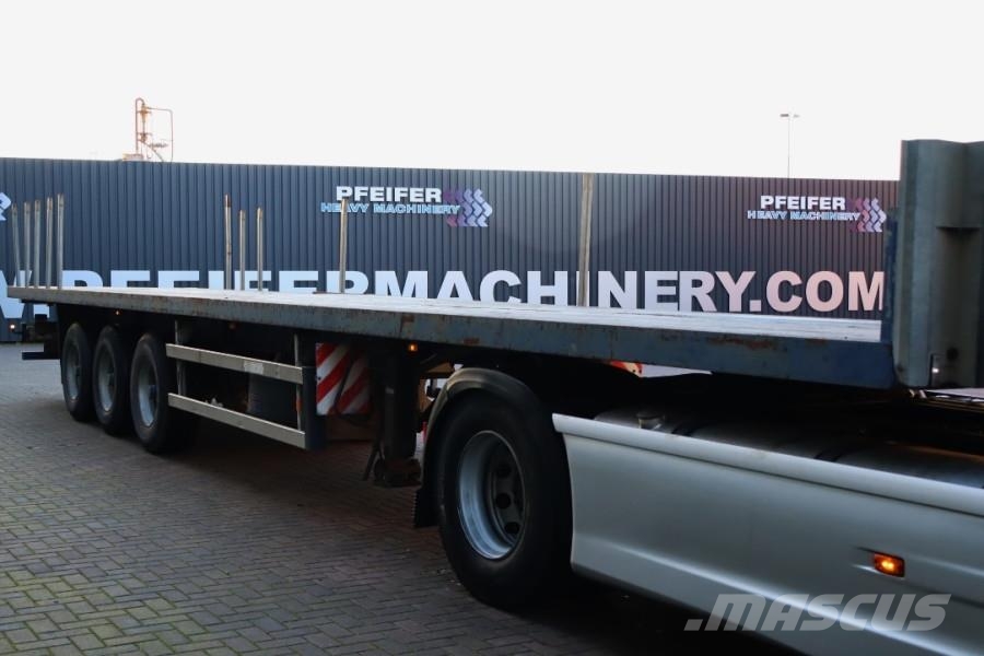 Groenewegen DRO-12-27 3 Axle Trailer, 32t Capacity, BPW Axles Aanhangwagens