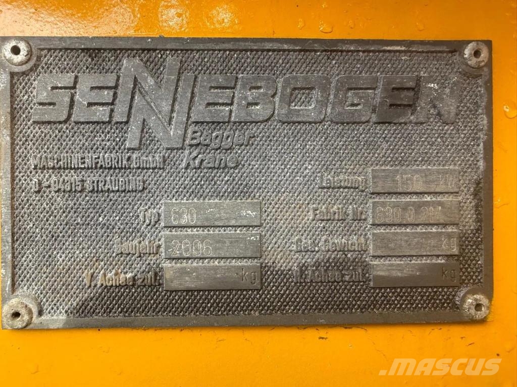 Sennebogen 630 6x Available Allterreng kraner