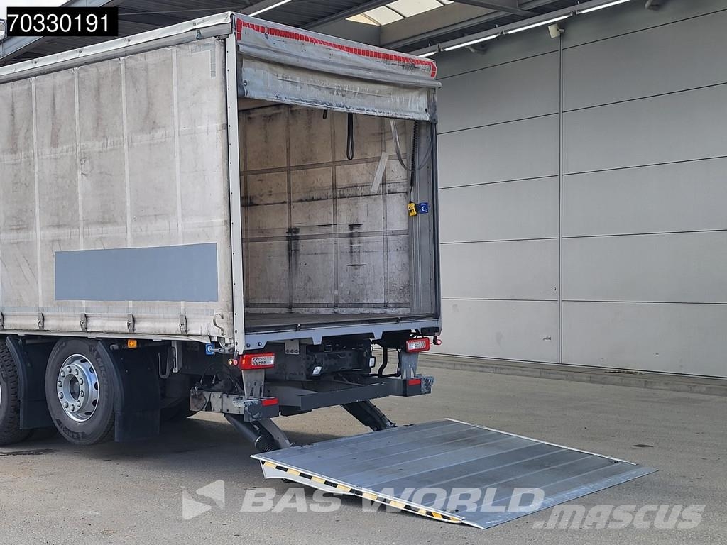 Volvo FM 420 6X2 Curtainsides 2500kg Ladebordwand Lift+s شاحنات بغطاء جانبي