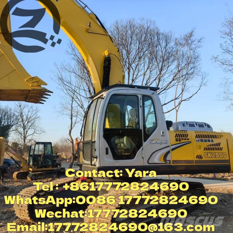 Kobelco SK250D Верижен екскаватор