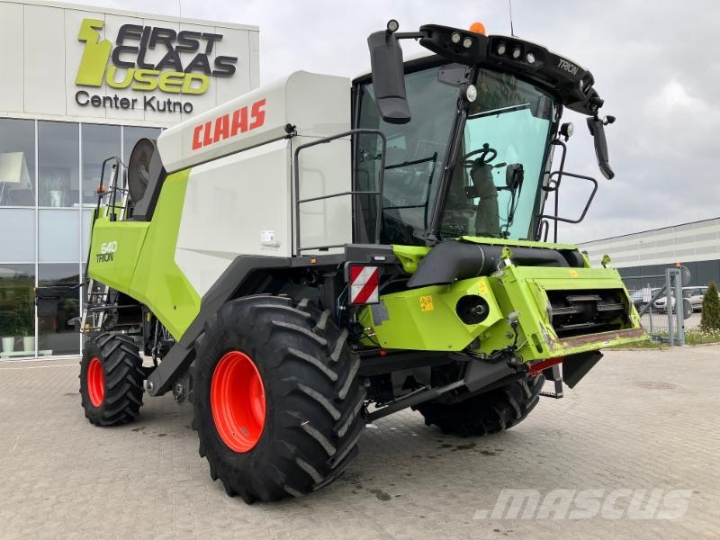 CLAAS TRION 640 Θεριζοαλωνιστικές μηχανές