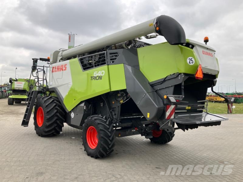 CLAAS TRION 640 Θεριζοαλωνιστικές μηχανές