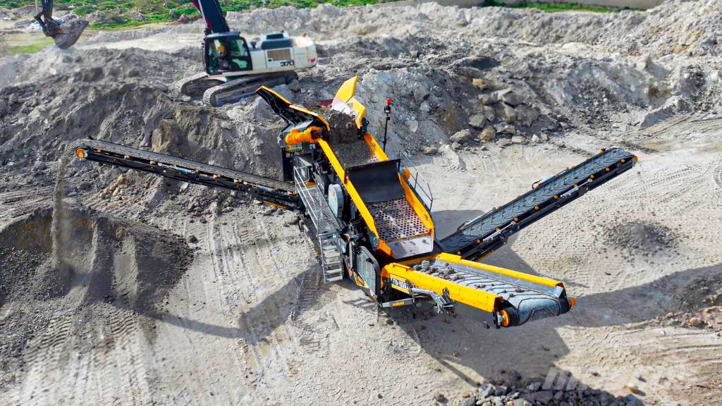 Fabo FTB 15-50 CRIBLE SCALPEUR A CHENILLES STOCK Mobiele zeefinstallaties