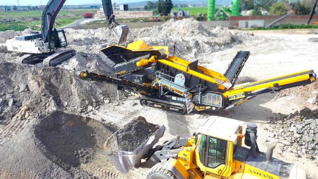 Fabo FTB 15-50 CRIBLE SCALPEUR A CHENILLES STOCK Mobiele zeefinstallaties
