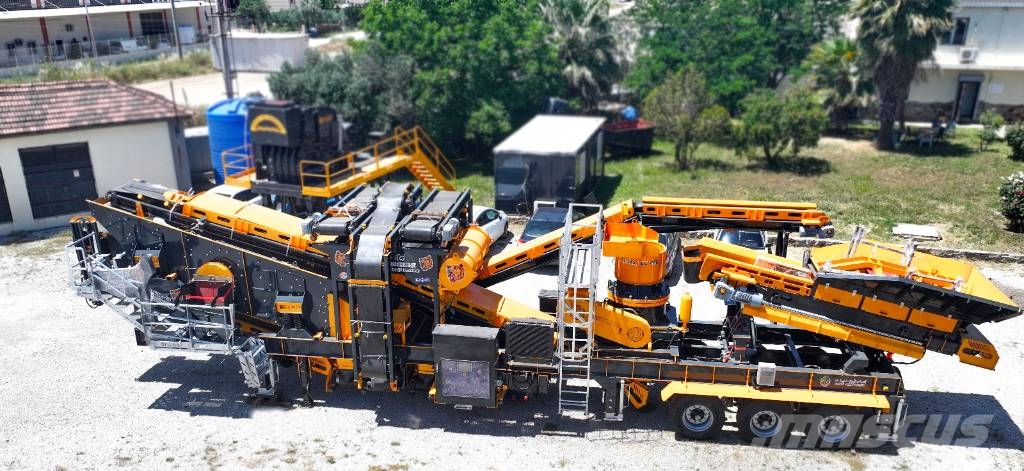 Fabo MCC100 CONCASSEUR A CONE MOBILE POUR PIERRES DURES Trituradoras móviles