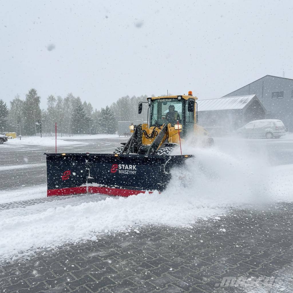 Stark Pług śnieżny typu U /U-type heavy snow blade 4,0 Barredoras