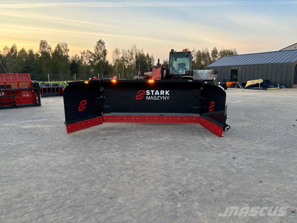 Stark Pług śnieżny typu U /U-type heavy snow blade 4,0 Barredoras