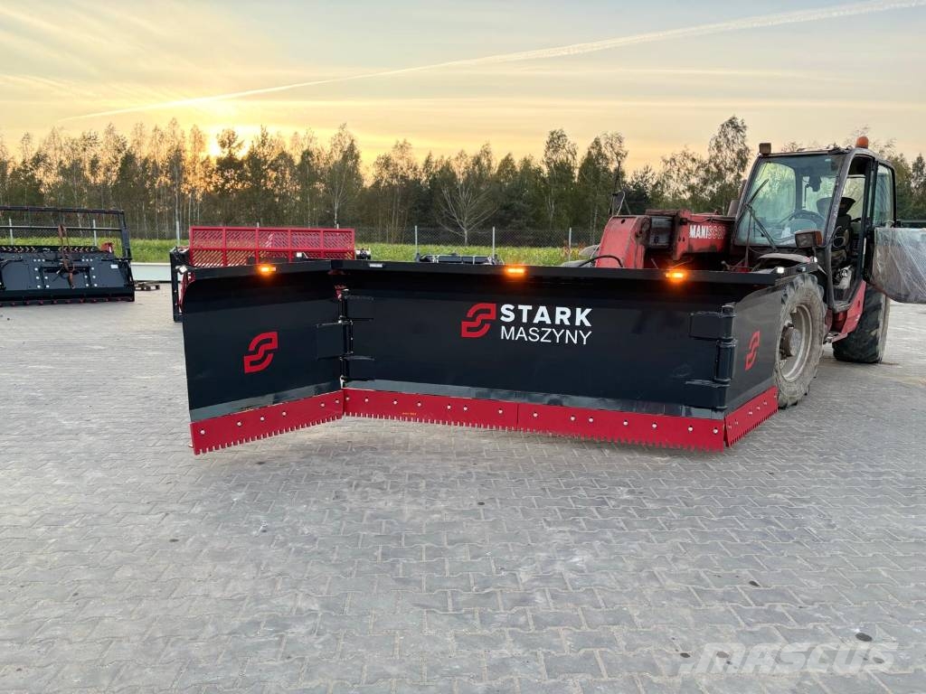 Stark Pług śnieżny typu U /U-type heavy snow blade 4,0 Barredoras