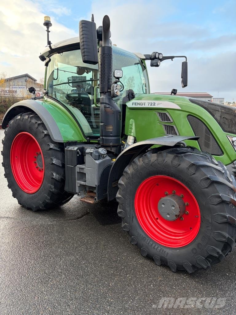 Fendt 722 SCR Profi Plus Traktorid