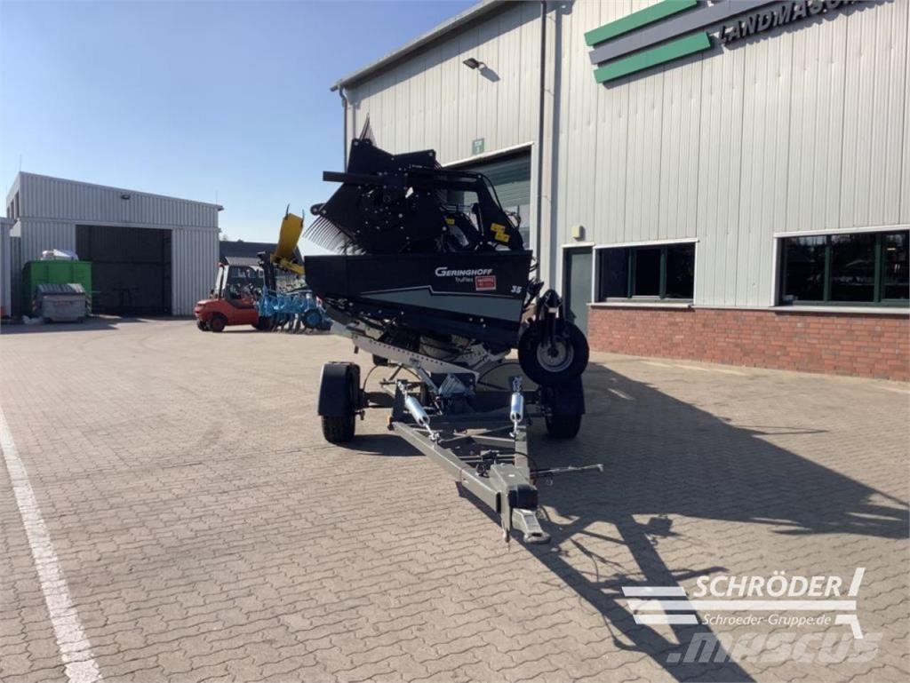 Geringhoff 10,65 M BANDSCHNEIDWERK TRUFLEX 35 + SWW Derliaus nuėmimo kombainų galvos